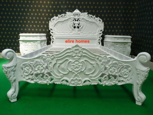 Double size white - , 4'6"