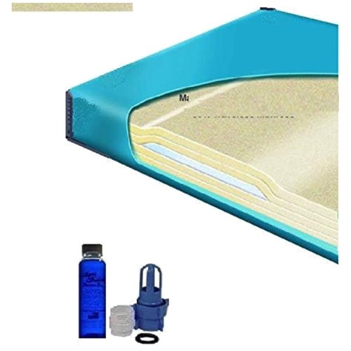 Queen waterbed mattress with - waterbed,