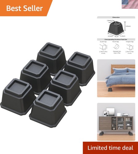 Bed risers inch - inch, duty
