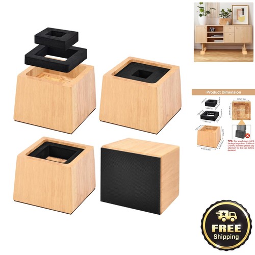 Customizable wooden bed risers - bed,