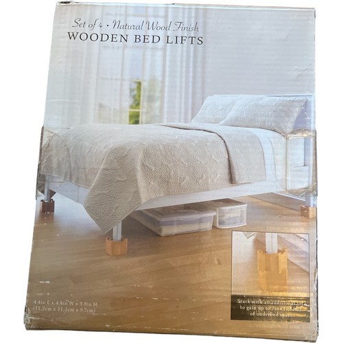 Wooden bed lifts - lifts, wood