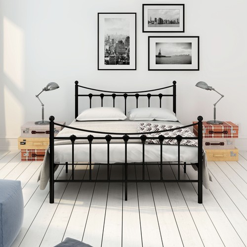 Strong metal bed - strong, 4ft
