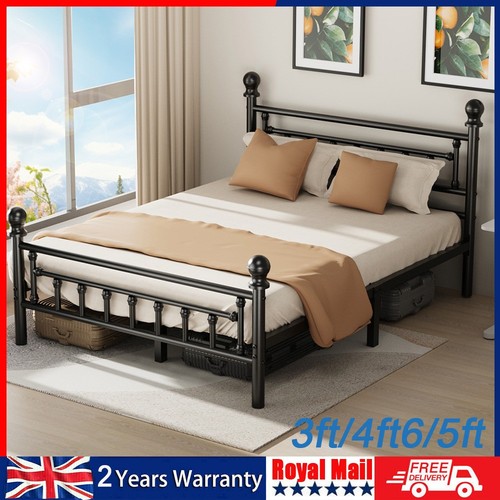 Heavy duty bed frames with - bed,