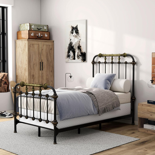 Arley metal spindle bed box - bed,,