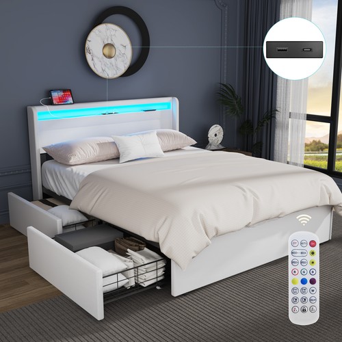 New storage upholstered - storage, bed