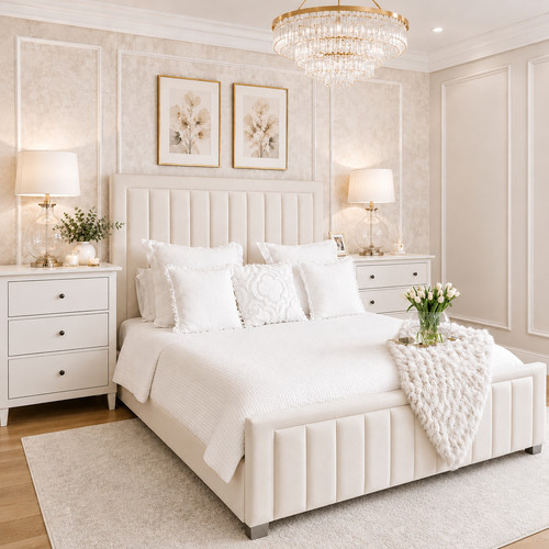 Bumperbar bed frame plush - bed,