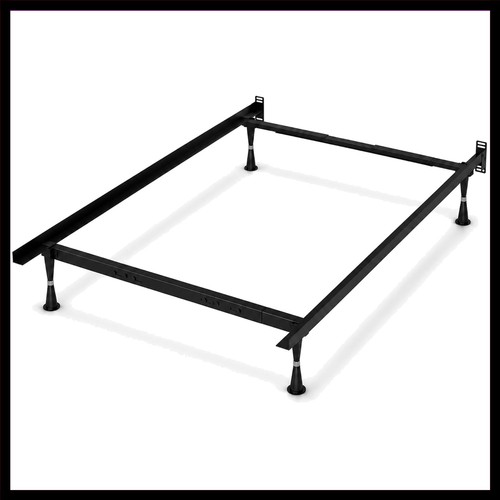 Sturdy adjustable metal bed - adjustable,